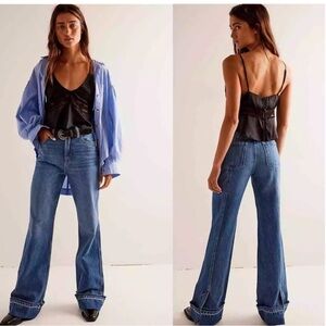 Free People Fosse Flare Jean